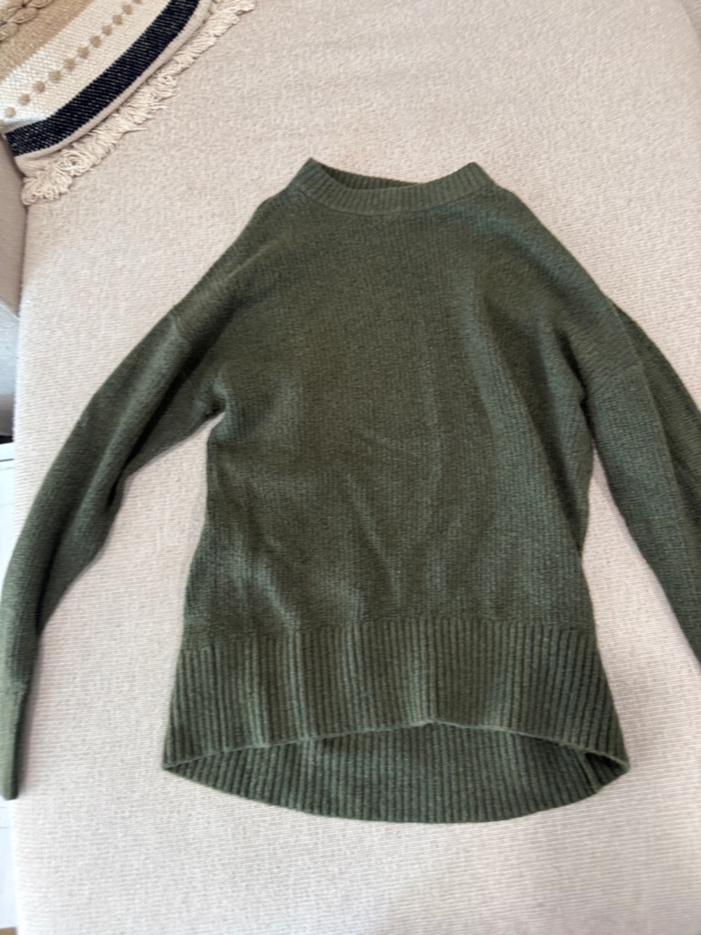 Old Navy Olive Green Crewneck Sweater